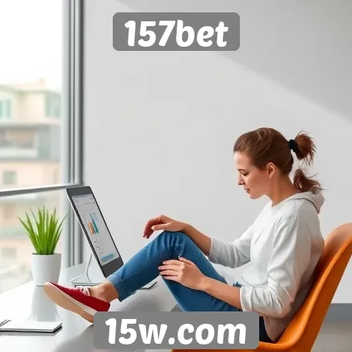Acessibilidade e design do site 157bet